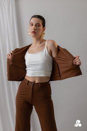 MOCHA KNIT 3-PC CO-ORD