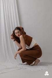 MOCHA KNIT 3-PC CO-ORD