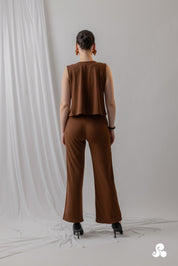 MOCHA KNIT 3-PC CO-ORD