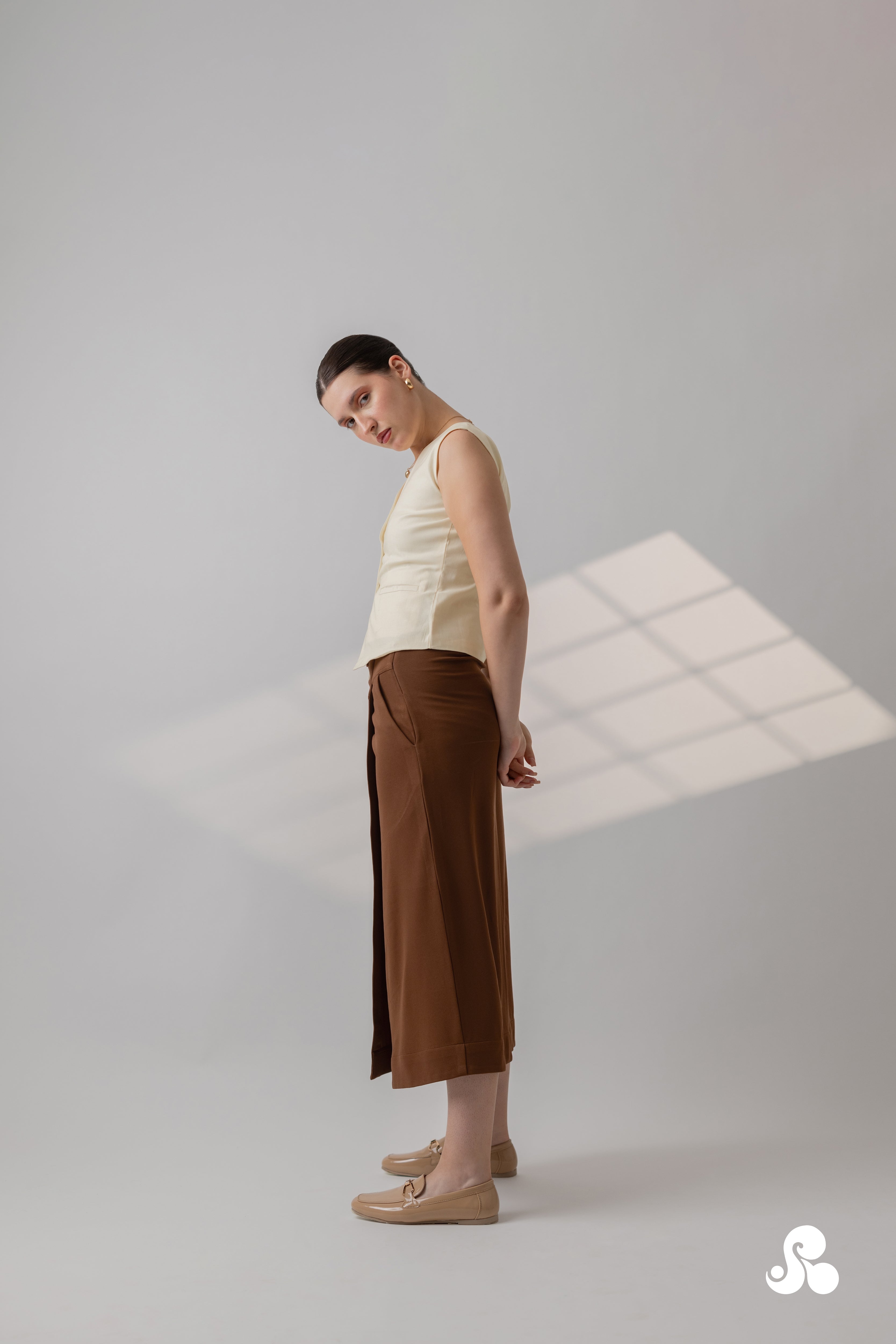 COCOA WRAP KNIT SKIRT