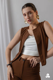 MOCHA KNIT 3-PC CO-ORD