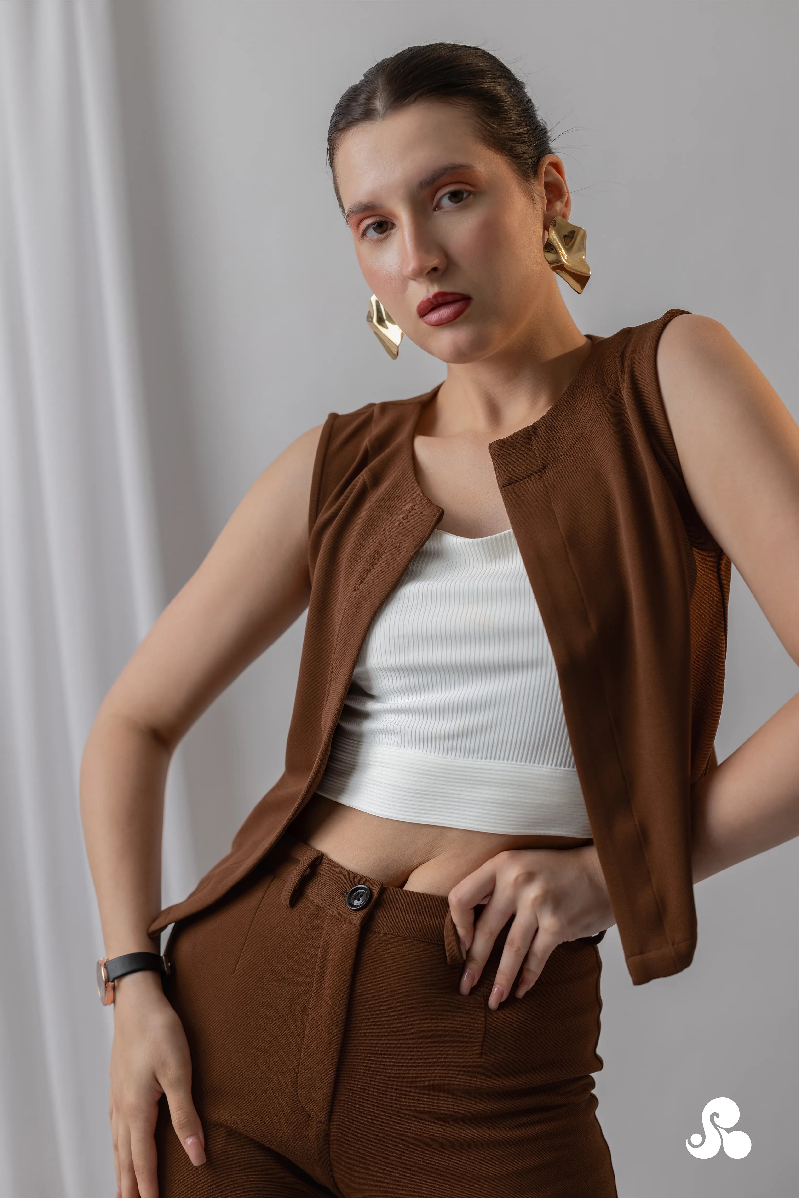 MOCHA KNIT 3-PC CO-ORD