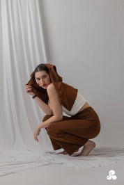 MOCHA KNIT 3-PC CO-ORD