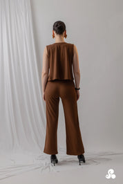 MOCHA KNIT 3-PC CO-ORD