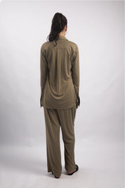 OLIVE GREEN CO-ORD SET
