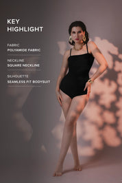 RIBBED CONTOUR BODYSUIT