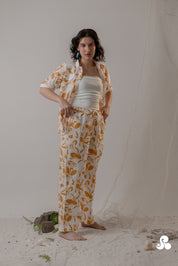 BREEZE PRINT COTTON CORD SET